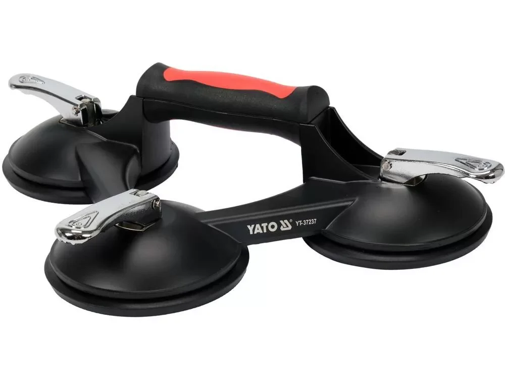 Népszerű YATO 3 fejes üvegemelő 125 MM - 190 kg (YT-37237)