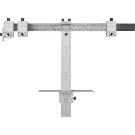 YATO Állítható fúrósablon 250 mm Alumínium (YT-44130) Alacsony ár