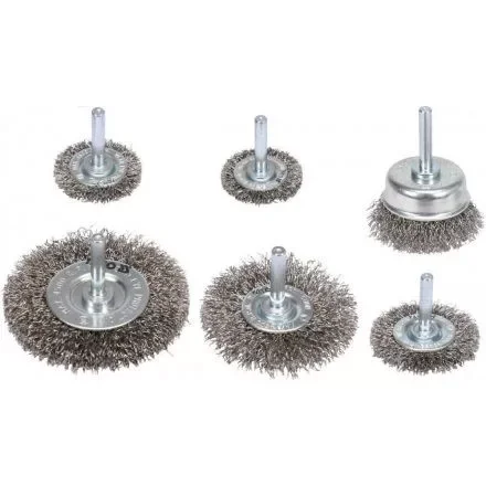 Szuper akció YATO Csapos körkefe és fazékkefe Inox készlet 6 részes (YT-47593)