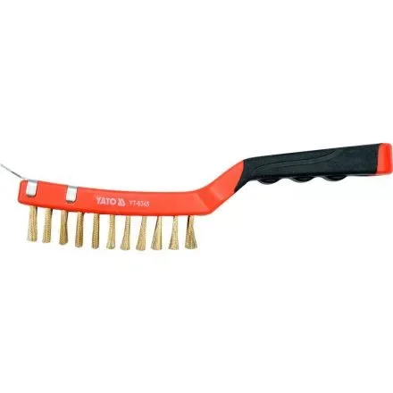Kiárusítás YATO Drótkefe réz kaparóval 4 soros 290 mm (YT-6345)