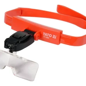 YATO Fejpántos nagyító LED világítással 1x - 3,5x (YT-73842) Gyors szállítás