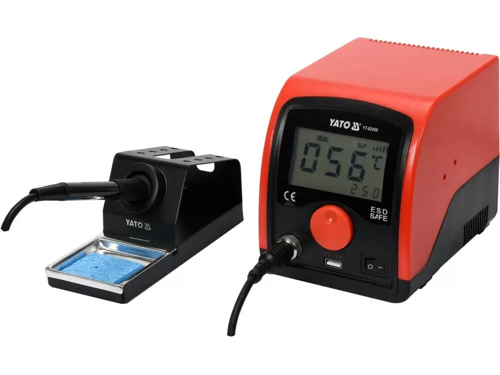YATO Forrasztóállomás LCD kijelző 75 W (YT-82456) Legjobb ár
