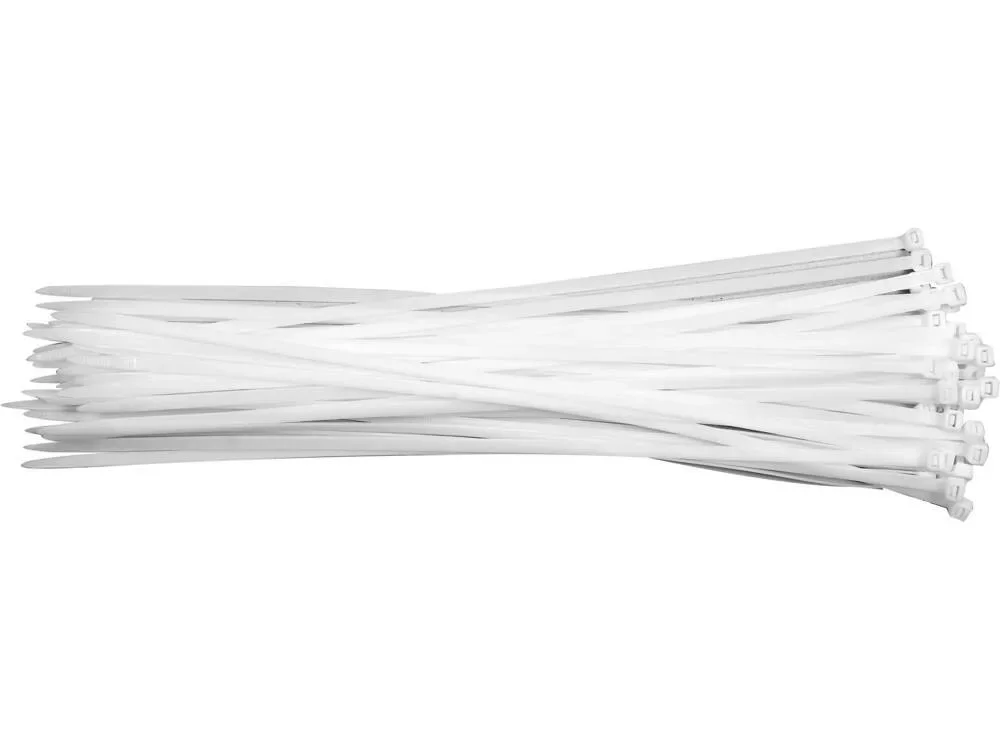 Szuper ajánlat YATO Kábelkötegelő fehér 300 x 7,6 mm (50 db/cs) (YT-70631)