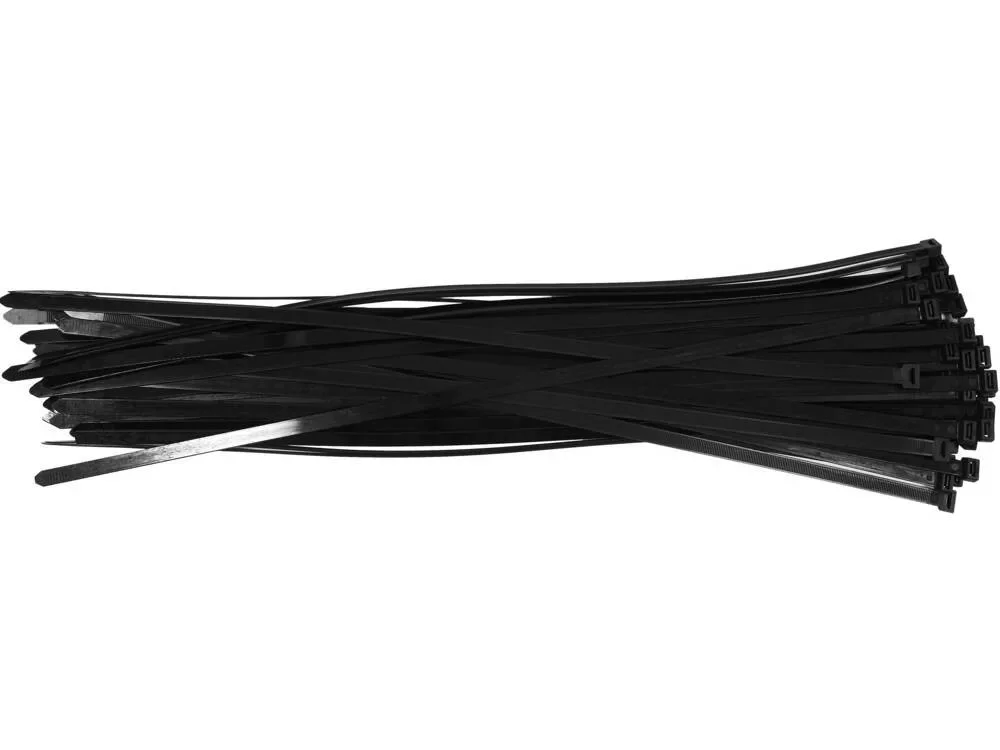Exkluzív ajánlat YATO Kábelkötegelő fekete 300 x 7,6 mm (50 db/cs) (YT-70651)