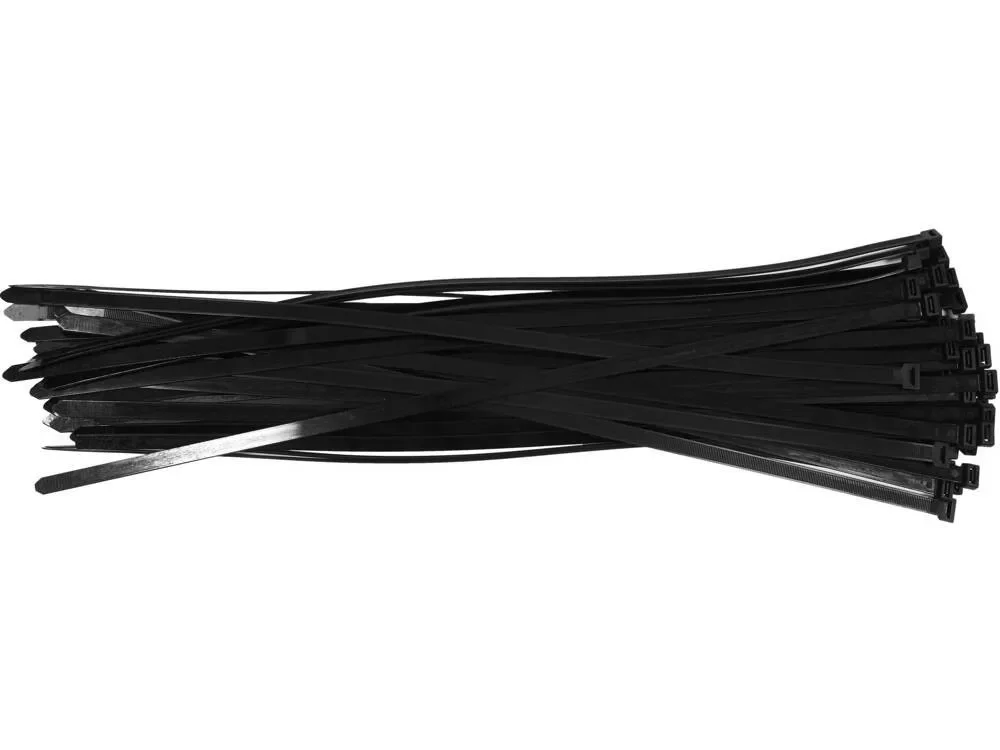 YATO Kábelkötegelő fekete 350 x 7,6 mm (50 db/cs) (YT-70652) Végkiárusítás