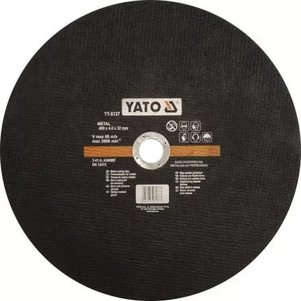 YATO Vágókorong fémre 400 x 4,0 x 32 mm (YT-6137) Ajánlat
