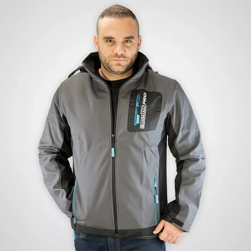 BORMANN Pro SOFTSHELL KABÁT M, 300GSM, 100D (BPP7054) Csak ma