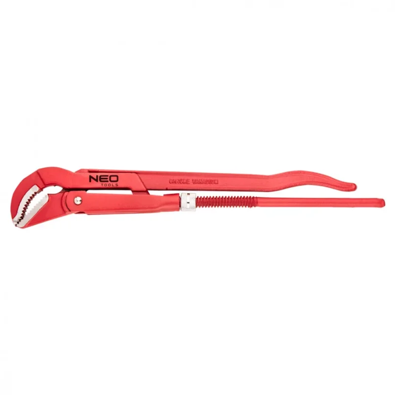 Árcsökkenés NEO Csőfogó 45fok, 1,5" , CrV, Line, 420mm (02-427)