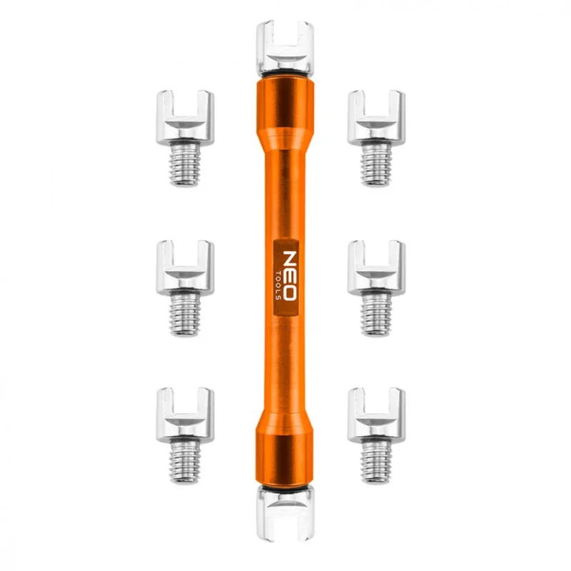 Vásárlói kedvenc NEO Motorkerékpár küllőkulcskészlet 9 db. (10-508)