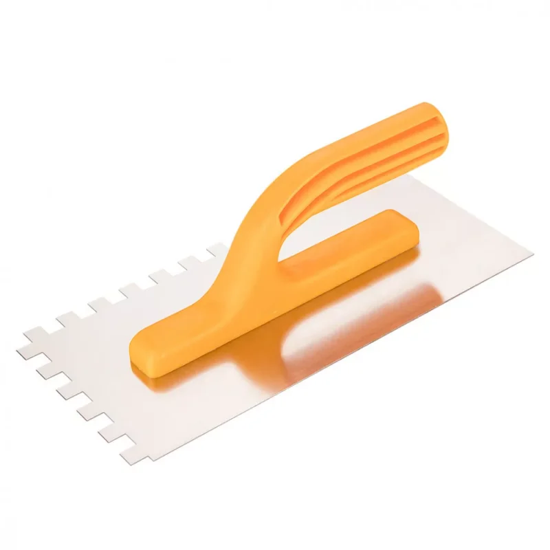 Akció TOPEX Acél simító, fogazott, rozsdamentes, - 280x130mm, 10x10x10mm fog (13A290)