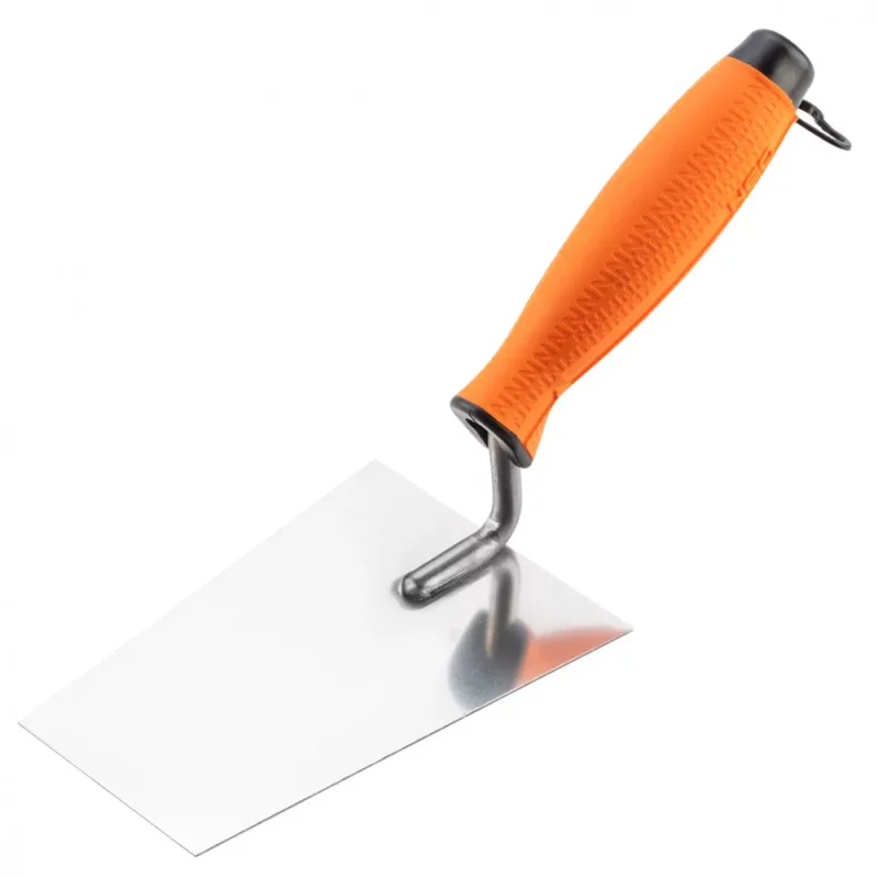Akció NEO Kőműves kanál szögletes, berni, 140mm, kétkomponensű markolat (50-146)