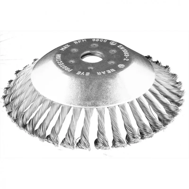 GRAPHITE Drótkorong, fazékkefe sodrott 200 x 25,4 mm Benzines kaszákhoz (55H101) Népszerű