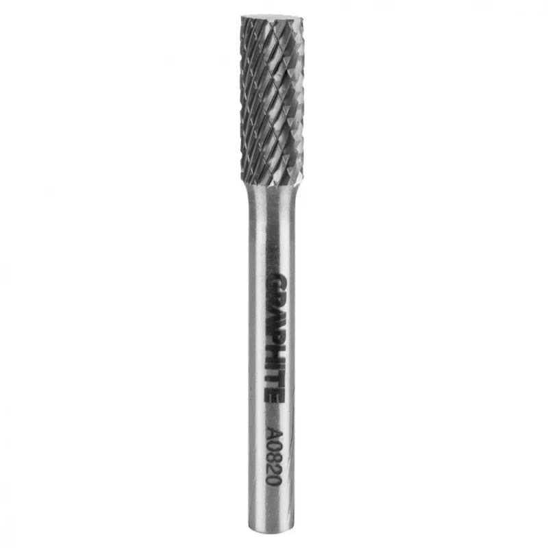 Ajánlat GRAPHITE Keményfém marófej, A, hengeres, 8x20mm, szár méret: 6x45mm (55H351)