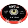 YATO Tépőzáras gumitányér 150 mm 5/16 (YT-47873) F288544 Olcsó