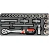 YATO Dugókulcs készlet 24 részes 1/2" (fiókbetét) (YT-5537) F284780 Expressz szállítás
