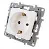 Legrand 764529 Niloé 2P+F csatlakozóaljzat biztonsági zsalus (GYV), csavaros, fehér Ingyenes szállítás
