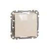 Outlet Sedna ÚJ Egypólusú kapcsoló, rugós bekötés, 10AX, (101), bézs SDD112101 Schneider