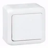 Legrand 782364 Forix N101 egypólusú nyomó IP44 falon kívüli, fehér Újdonság