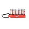 Kiárusítás Milwaukee Shockwave IMPACT DUTY bithegy készlet 10db-os, karabineres 4932480941