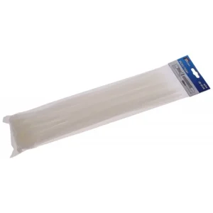Végkiárusítás Kötőszalagok 400x7,6mm 50 db fehér