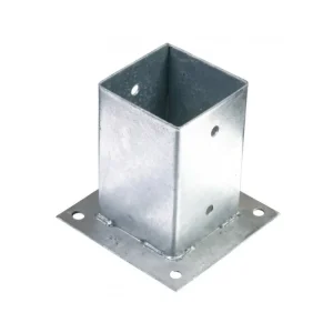 Árcsökkenés Oszloptalp 81x81x150mm vastagság 1,8mm ZN