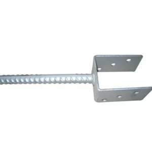 U-oszlop láb 91x60x100mm vastagság 4mm tüske 18x200mm ZN Szuper akció