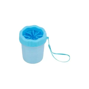 Végkiárusítás PAW CLEANER - pohár mancsok tisztításához, szilikon/műanyag, kék