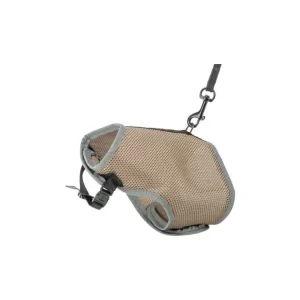 Alacsony ár VESTA hám pórázzal macskának 24-42 cm/1,20 m, szürke-bézs