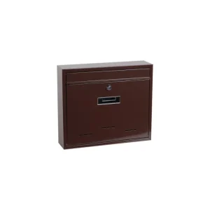 Végkiárusítás Postaláda nagy barna 31x36x9cm 237
