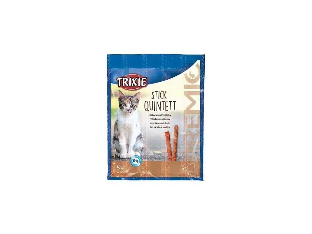 Kedvezmény PREMIO Quintett rudak bárány/pulyka 5 x 5 g