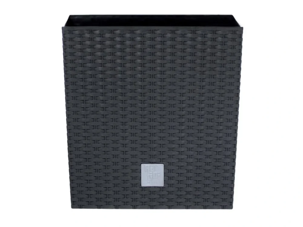 Prosperplast DRTS225L-S433 RATO LOW virágcserép + betét antracit 22,3 cm Árcsökkenés