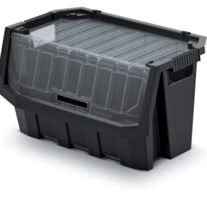 Szuper ajánlat Prosperplast KTRM6040F-S411 Műanyag tároló doboz zárható TRUCK MAX PLUS 580x380x342 fekete