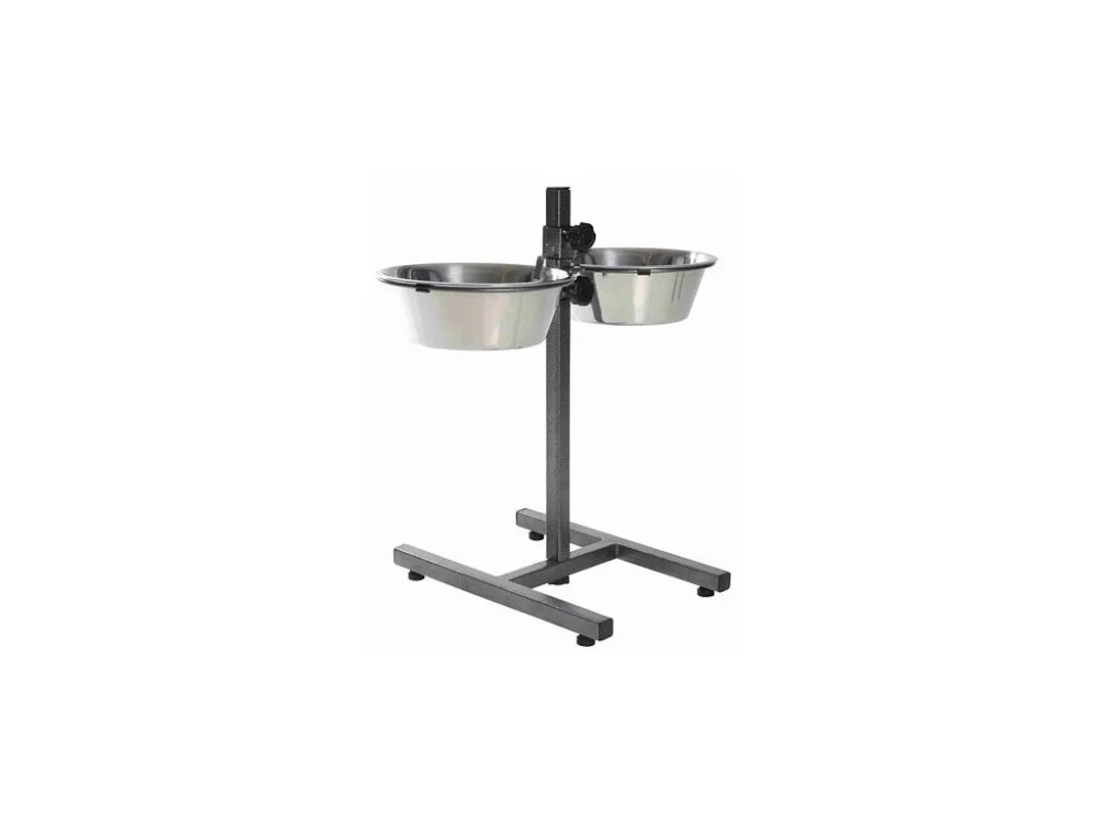 Kutyabár, magassága 50cm, 2 tál 2,8l/24cm Gyors szállítás