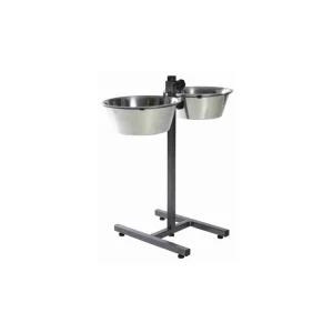 Vedd meg online Kutyabár, magassága 60cm, 2 tál 4,5l/28cm