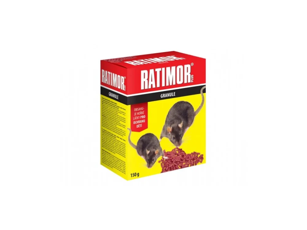 Árcsökkenés RATIMOR rágcsálóirtó granulátum 150g
