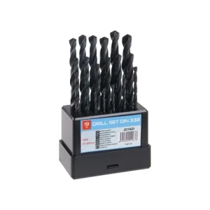 Azonnal elérhető HSS fúrószár készlet 1-10mm (egyenként 0,5mm) 19 db műanyag