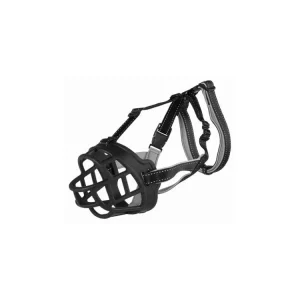 Vedd meg online Szilikon szájkosár FLEX ML 26 cm/fej max 22 cm fekete