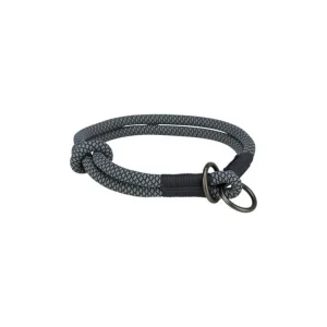 Vásárlói kedvenc Soft Rope kerek félig visszahúzható gallér, fekete/szürke