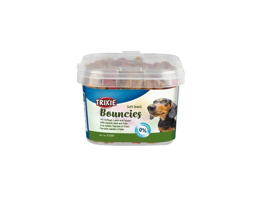 Kihagyhatatlan ajánlat Soft Snack BOUNCIES mini kocka csirke, bárány, pacal 140 g