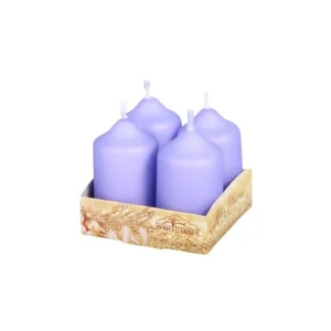 Vedd meg most Adventi gyertya metál matt d4x7cm 4 db
