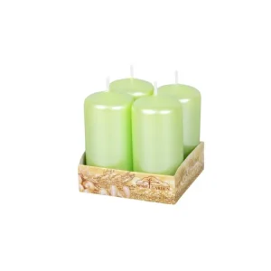 Adventi gyöngy gyertya d4x8cm 4 db Olcsóbb