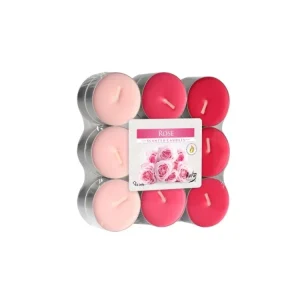 Végkiárusítás Illatos ROSE teagyertya 18 db
