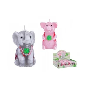 Vedd meg online Gyertya HAPPINESS HAPPINESS díszített illatosított 7,5cm 70g