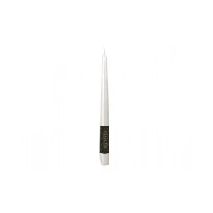 Végkiárusítás Gyertya METALIK CONICAL fényes metál 24cm