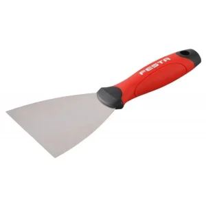 Azonnal elérhető Spatula rozsdamentes acél FESTA gumi nyél 80mm