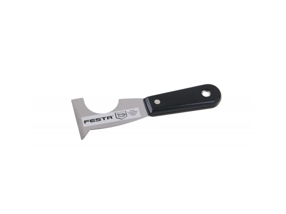 Festő spatula rozsdamentes acél FESTA 63mm Biztonságos fizetés