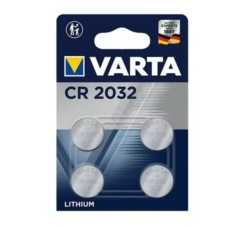 Legjobb ár Varta gombelem (CR2032, 3V, lítium) 4db/csomag