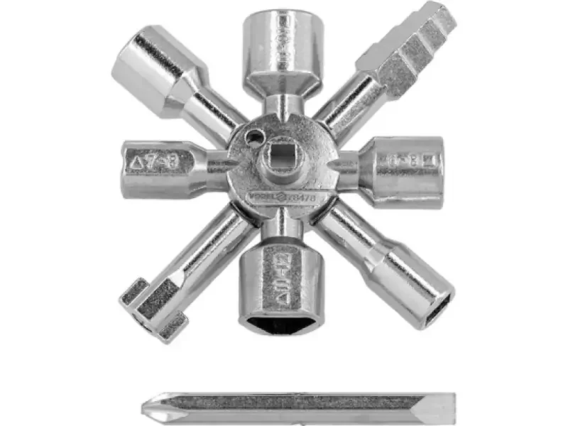 Yato kapcsolószekrény kulcs, 10in1 (TOY-78478) Szuper akció