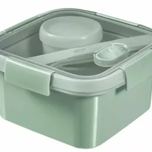 Árengedmény Curver Smart Eco szögletes ételtároló 1,1L, evőeszközzel (249947)