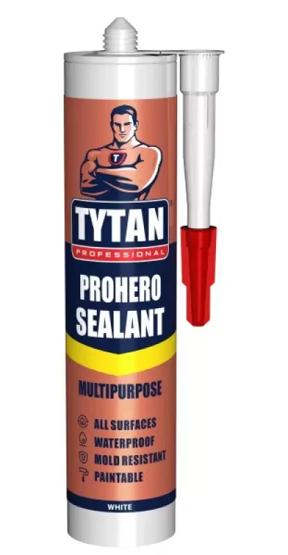 Azonnal elérhető Tytan Prohero tömítő, fehér 280ml (SEL-10048506)